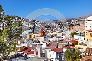 Iglesia de San Roque Market Mercado Hidalgo Guanajuato Mexico photo