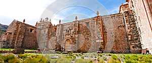 Iglesia de Santa Isabel de Pucara, Peru. photo