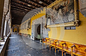 Iglesia De Santo Domingo: Korikancha - the Inca temple of the sun in Cuzco, Peru