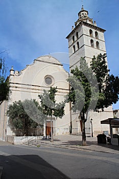 Iglesia de Sta. MarÃÂ­a la Mayor en Inca, Mallorca photo