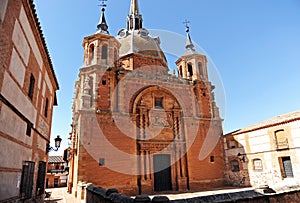 Iglesia del Cristo del Valle en San Carlos del Valle, provincia de Ciudad Real, EspaÃ±a