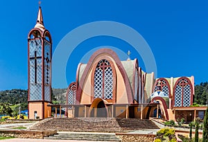 Iglesia Parroquial Santa Rosa De Lima Santa Sofia Boyaca Colombi photo