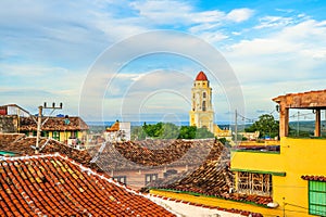 the Iglesia y Convento de San Francisco in Trinidad, Cuba photo