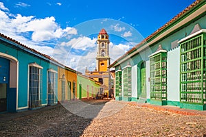 the Iglesia y Convento de San Francisco in Trinidad, Cuba photo