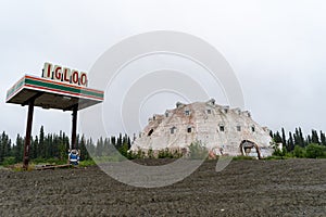 Igloo City, located on Alaska`s George Parks highway, has been abandoned since the 1970s