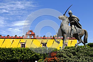 Ignacio allende statue in san miguel de allende guanajuato I photo