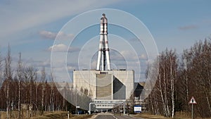 Ignalina Nuclear Power Plant in Lithuania. Decommissioned two-unit RBMK nuclear power station in Visaginas Municipality, Lithuania