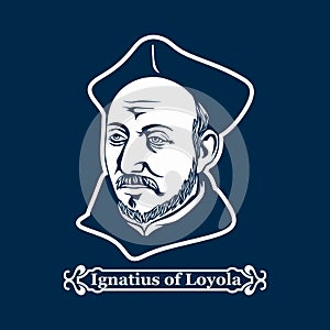 Ignatius of Loyola. Founder of the Order of the Jesuits photo