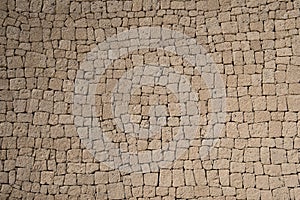 Ignimbrite stone wall - natural stone wall background