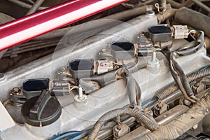 Ignition coil of the old car