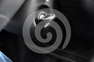 Ignition lock in a car