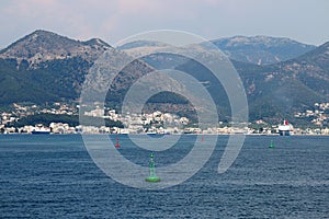 Igoumenitsa port with ferryboats