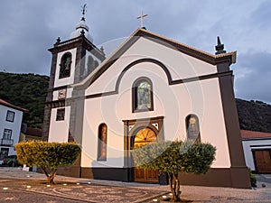 Igreja Church Matriz de Velas, Sao Jorge Island, Azores photo