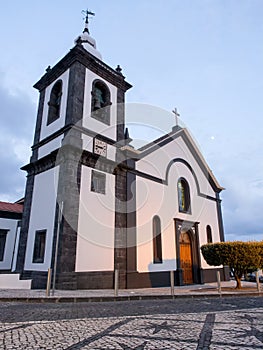 Igreja Church Matriz de Velas, Sao Jorge Island, Azores photo