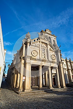Igreja da Graca church of Evora. Alentejo, Portugal. photo