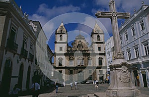 The Igreja da Ordem Terceira de SÃÂ£o Francisco in the Unesco World heritage Pelourinho in Salvador de Bahia