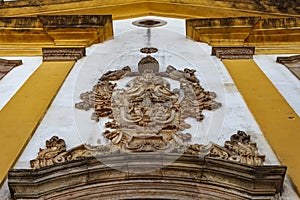 Igreja de Nossa Senhora das Merces e da Misericordia church in Ouro Preto, Minas Gerais, Brazil