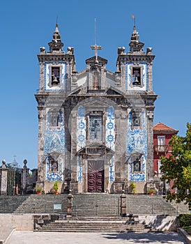 Igreja de Santo Ildefonso, Porto, Portugal. photo
