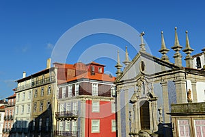 Igreja de Sao Nicolau, Porto, Portugal photo