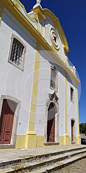 Igreja do Castelo Santiago do CacÃÂ©m Portugal daric stock photo photo