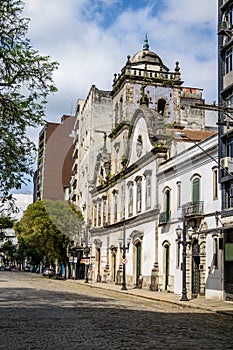 Igreja do Convento do Carmo Carmo Convent Church - Santos, Sao Paulo, Brazil