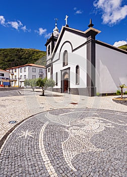 Mother Church in Velas, Sao Jorge Island, Azores photo