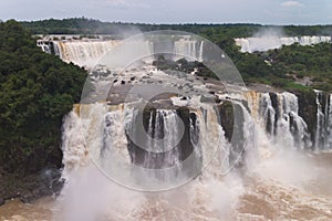 The Iguacu falls