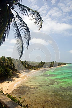 Iguana Beach Little Corn Island Nicaragua Central America on Ca photo