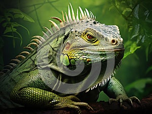 Iguana lizard reptile