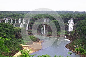 Iguassu (Iguazu; IguaÃÂ§u) Falls - Large Waterfalls photo