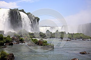 Iguassu (Iguazu; IguaÃÂ§u) Falls - Large Waterfalls photo