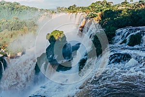 Iguazu Falls in Argentina Misiones Province photo