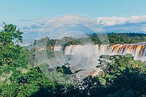 Iguazu Falls in Argentina Misiones Province