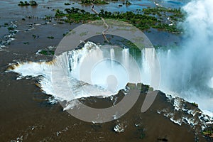 Iguazu Falls in the border of Argentina and Brazil