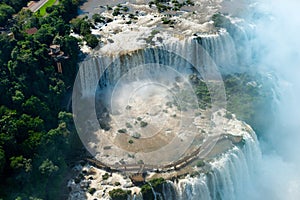 Iguazu Falls in the border of Argentina and Brazil
