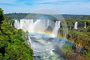 Iguazu Falls in Foz do Iguacu, Brazil