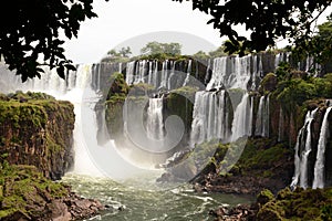 Iguazu falls. Iguazu national park. Puerto Iguazu. Misiones. Argentina photo