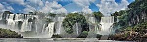 Iguazu Falls as seen from Argentina photo