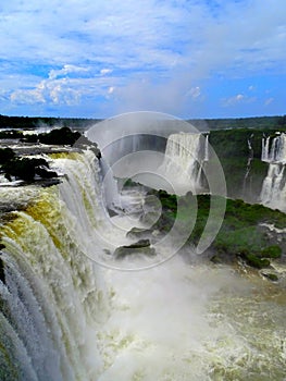 The Iguazu Falls IguaÃ§u or Iguassu