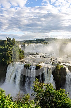 Iguazu falls in the national Park