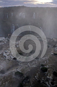 Iguazu falls in the national Park