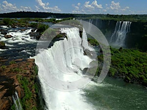 Iguazu falls, national park in Misiones province. Argentine