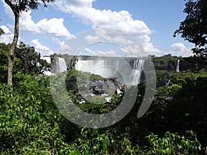 Iguazu falls, national park in Misiones province. Argentine