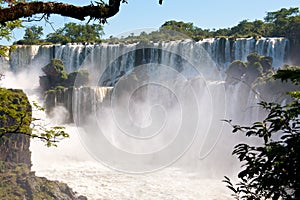 Iguazu falls, one of the new seven wonders of nature. Argentina.