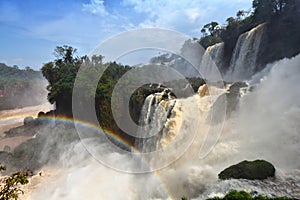 Iguazu Falls rainbow