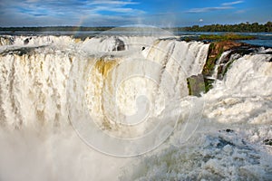 Iguazu falls.View from the argentinian side.