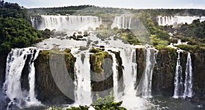 Iguazu falls waterfall brazil photo