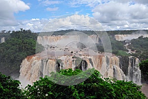 Iguazu watefalls in Brazil photo