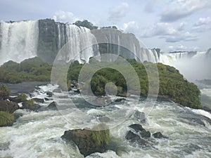 Iguazu waterfall, argentina and brasil