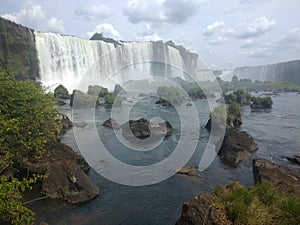 Iguazu waterfall, argentina and brasil